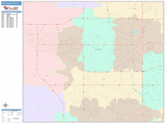 West Valley City Digital Map Color Cast Style